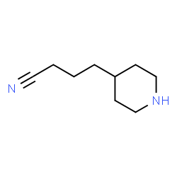 4-(4-哌啶基)丁腈结构式