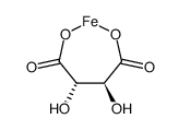 ferrous-d-tartrate Structure