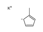potassium,5-methylcyclopenta-1,3-diene Structure