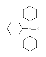 tricyclohexyl(sulfanylidene)-λ5-phosphane结构式