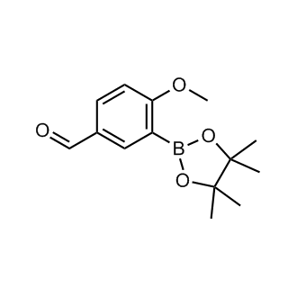 4-甲氧基-3-(四甲基-1,3,2-二氧杂硼烷-2-基)苯甲醛图片