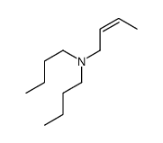 N-but-2-enyl-N-butylbutan-1-amine Structure
