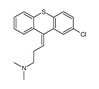 (E)-Chlorprothixene结构式