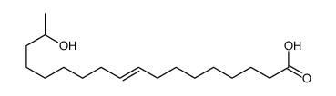 17-hydroxyoctadec-9-enoic acid Structure