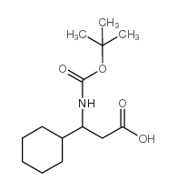 3-(Boc-氨基)-3-环己基丙酸图片