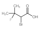 Butanoic acid,2-bromo-3-fluoro-3-methyl- Structure