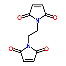 1,2-双(马来酰亚胺)乙烷结构式