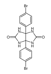 bis(4-bromophenyl)glycoluril Structure