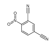 4-nitrobenzene-1,3-dicarbonitrile结构式
