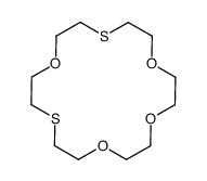1,4,7,13-tetraoxa-10,16-dithiacyclooctadecane结构式