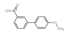 4’-甲氧基-3-硝基-1,1’-联苯结构式