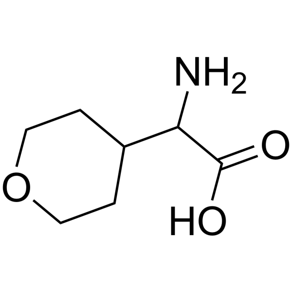 4'-四氢吡喃基甘氨酸结构式