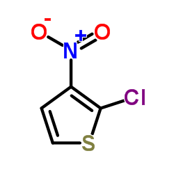 2-氯-3-硝基噻吩结构式