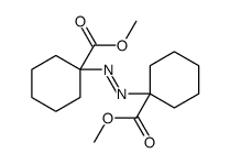 Dimethyl 1,1'-azobis(cyclohexanecarboxylate) structure