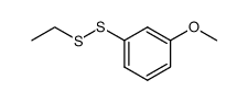 Ethyl-3-methoxyphenyl-disulfid Structure