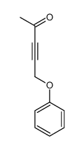 5-phenoxypent-3-yn-2-one Structure