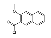 3-methoxy-2-naphthoic acid chloride Structure