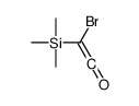 2-bromo-2-trimethylsilylethenone Structure