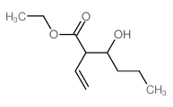 ethyl 2-ethenyl-3-hydroxy-hexanoate结构式