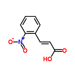2-nitrocinnamic Acid Structure