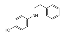 4-(2-phenylethylamino)phenol结构式