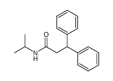 N-Isopropyl-3,3-diphenyl-propionamid Structure