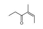 4-methylhex-4-en-3-one Structure
