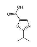 2-(丙烷-2-基)-1,3-噻唑-5-羧酸结构式