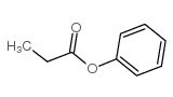 Propanoic acid, phenylester structure