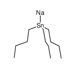 tri-n-butyltin sodium Structure