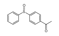 1-[4-(PHENYLSULFINYL)PHENYL]-1-ETHANONE结构式