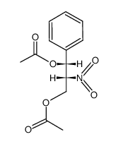 (1RS,2RS)-2-硝基-1-苯基三亚甲基双醛酸酯结构式