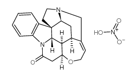 STRYCHNINE NITRATE Structure
