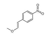 1-(2-methoxyethenyl)-4-nitrobenzene结构式