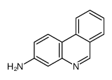 3-Phenanthridinamine结构式
