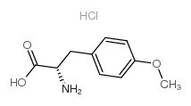 O-甲基-L-酪氨酸盐酸盐结构式