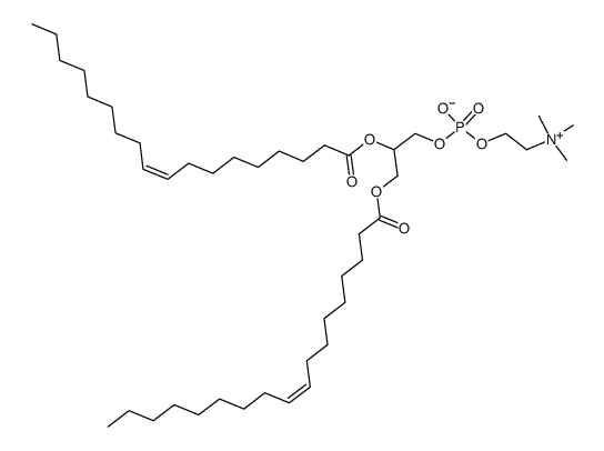 (Z,Z)-()-(7-oleoyl-4-oxido-10-oxo-3,5,9-trioxa-4-phosphaheptacos-18-enyl)trimethylammonium 4-oxide结构式