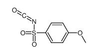 4-(Isocyanatosulfonyl)-anisole结构式