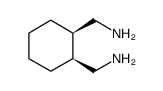 cis-1,2-Cyclohexanedimethanamine structure