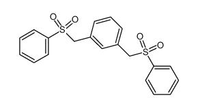 1,3-bis(benzenesulfonylmethyl)benzene结构式