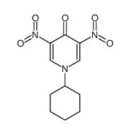 1-hexyl-3,5-dinitro-4-pyridone结构式