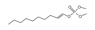 1-decenyl dimethyl phosphate Structure