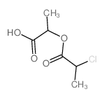 2-(2-chloropropanoyloxy)propanoic acid结构式