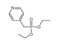 (吡啶-4-甲基)磷酸二乙酯结构式