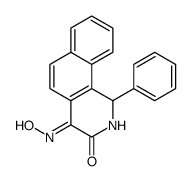 4-hydroxyimino-1-phenyl-1,2-dihydrobenzo[h]isoquinolin-3-one结构式