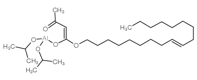 Aluminum 9-octadecenylacetoacetate-diisopropoxide Structure