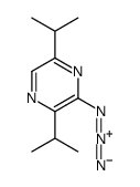 3-azido-2,5-di(propan-2-yl)pyrazine结构式