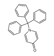 1-(Triphenylmethyl)-4(1H)-pyridon结构式