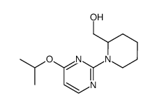 [1-(4-isopropoxypyrimidin-2-yl)piperidin-2-yl]-methanol Structure
