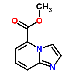 咪唑并[1,2-a]吡啶-5-羧酸甲酯结构式